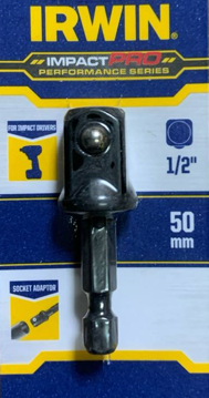 Адаптер для торцевих головок Irwin Impact Pro Performance 50 мм, 1/2". (IW6064404) - зображення 3