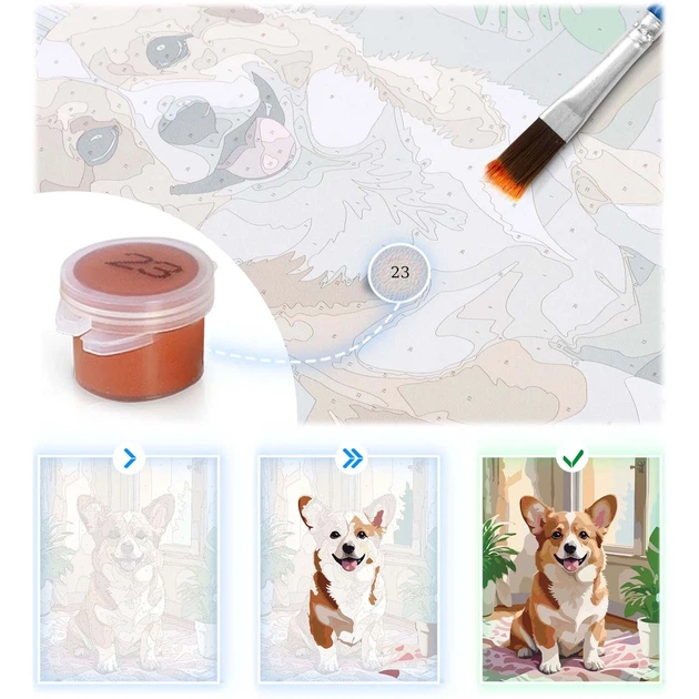 Картина за номерами Massido Фазан 40 x 50 см 699007 (5903890623883) - зображення 7