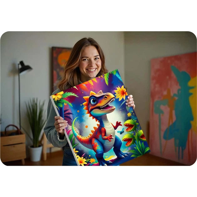 Картина за номерами Massido Dino 40x50 см 699023 (5903890631147) - зображення 11