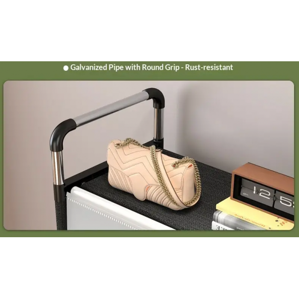 Полиця органайзер стелаж для взуття на 6 полиць дворядна Storage Shoe Rack WFB26207 - зображення 4