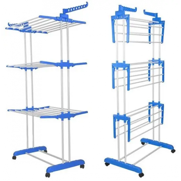 Сушарка для білизни складана Spray Paintint Clothes Hanger 116-2 - зображення 3