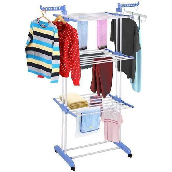 Сушарка для білизни складана Spray Paintint Clothes Hanger 116-2 - зображення 10