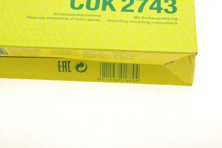 Фільтр салону Peugeot 508 10-18 (вугільний) MANN-FILTER CUK 2743 - Фото 5 Фільтр салону Peugeot 508 10-18 (вугільний) MANN-FILTER CUK 2743 - изображение 5