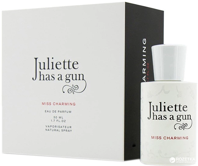 Парфюмированная вода для женщин Juliette Has A Gun Miss Charming 50 мл - Фото 1 Парфюмированная вода для женщин Juliette Has A Gun Miss Charming 50 мл - изображение 1