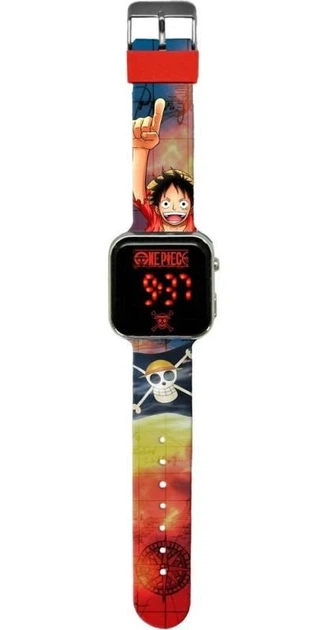 Дитячий цифровий годинник Kids Euroswan One Piece LED (OP00006) (8435507889520) - зображення 2