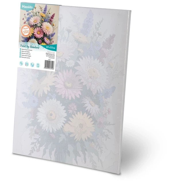 Картина за номерами Massido Квіти 40x50 см 699009 (5903890623906) - зображення 2