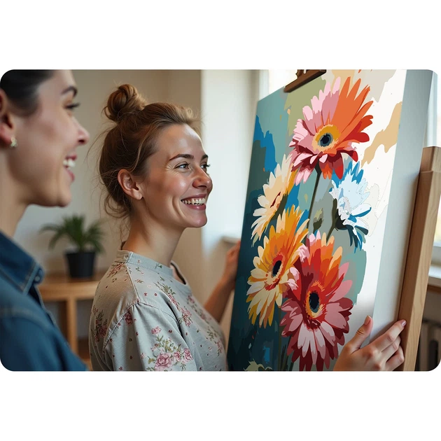 Картина за номерами Massido Квіти 40x50 см 699010 (5903890623913) - зображення 9