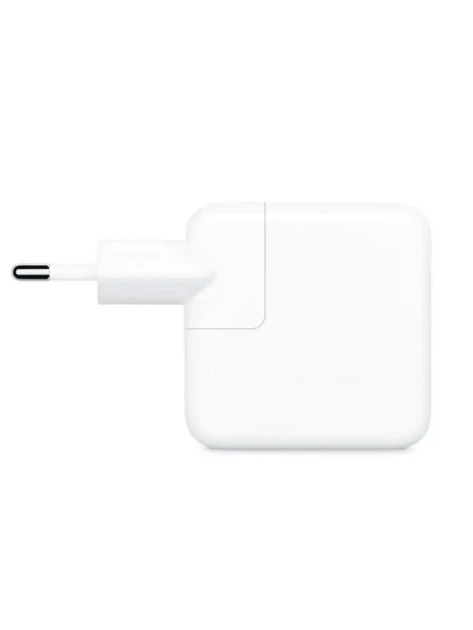 Сетевой адаптер питания, быстрая зарядка 35W, на два USB-C для Android и iPhone, белый - Фото 3 Сетевой адаптер питания, быстрая зарядка 35W, на два USB-C для Android и iPhone, белый - изображение 3