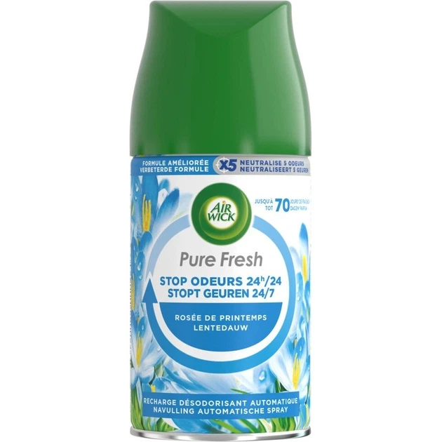 Змінний аерозольний балон до Air Wick Freshmatic Весняний настрій 250 мл - Фото 1 Змінний аерозольний балон до Air Wick Freshmatic Весняний настрій 250 мл - зображення 1