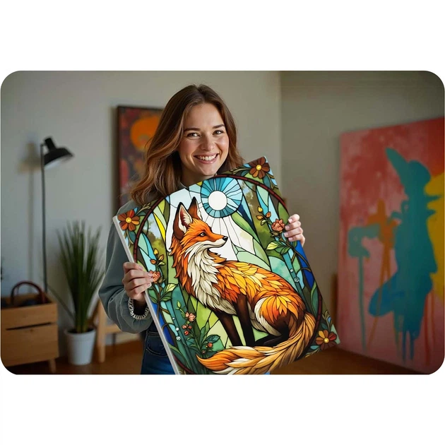 Картина за номерами Massido Лис 40x50 см 699020 (5903890631116) - зображення 9