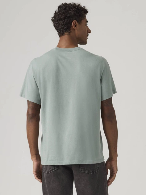 Футболка бавовняна довга чоловіча Levi`s Ng Essential Tee 005GZ-0010 XL Сіра (5401187817101) - зображення 2