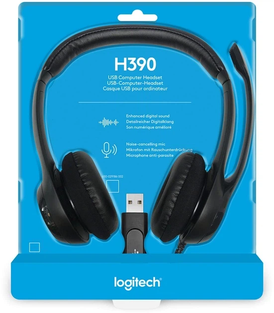 Гарнітура Logitech H390 USB Computer Headset - зображення 6