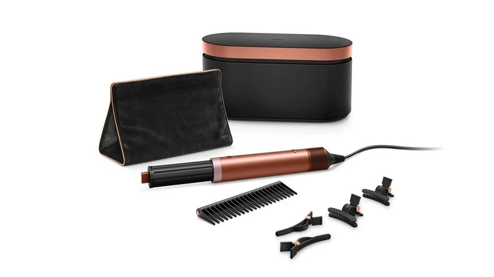 Стайлер Dyson Airwrap Co-anda2x HS09 Multi-styler & Dryer Straight+Wavy - Amber/Silk (143034-01) - Фото 2 Стайлер Dyson Airwrap Co-anda2x HS09 Multi-styler & Dryer Straight+Wavy - Amber/Silk (143034-01) - изображение 2