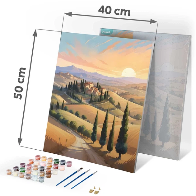 Картина за номерами Massido Пейзаж 40x50 см 699013 (5903890623944) - зображення 5
