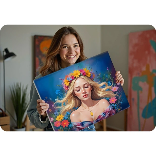 Картина за номерами Massido Портрет жінки 40x50 см 699005 (5903890623869) - зображення 4