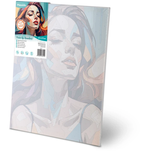 Картина за номерами Massido Портрет жінки 40x50 см 699018 (5903890623999) - зображення 2