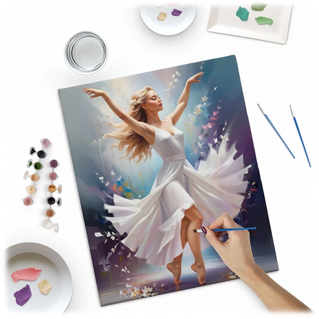Картина за номерами Massido Танцююча жінка 40x50 см 699012 (5903890623937) - зображення 3