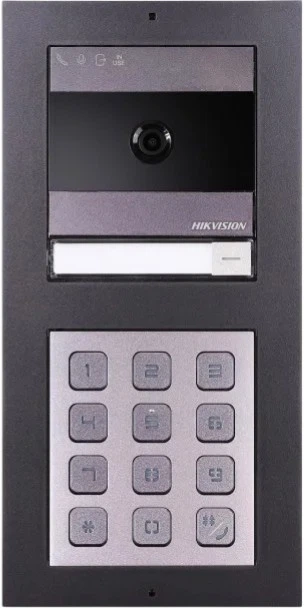 Комплект відеодомофону Hikvision DS-KIS704EY-AFW2/Aluminium - зображення 4