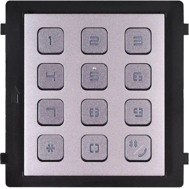 Комплект відеодомофону Hikvision DS-KIS704EY-ACW2/Aluminum - зображення 5