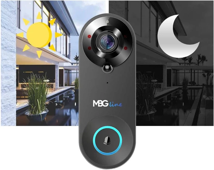 Wideodomofon Mbg Line SF W3 Black (5902659174284) - obraz 4