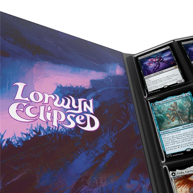 Альбом для карток Gamegenic Magic the Gathering - Lorwyn Eclipsed - Casual Album 18-Pocket - Sygg, Wanderwine Wisdom/Sygg, Wanderbrine Shield (4251715423127) - зображення 6