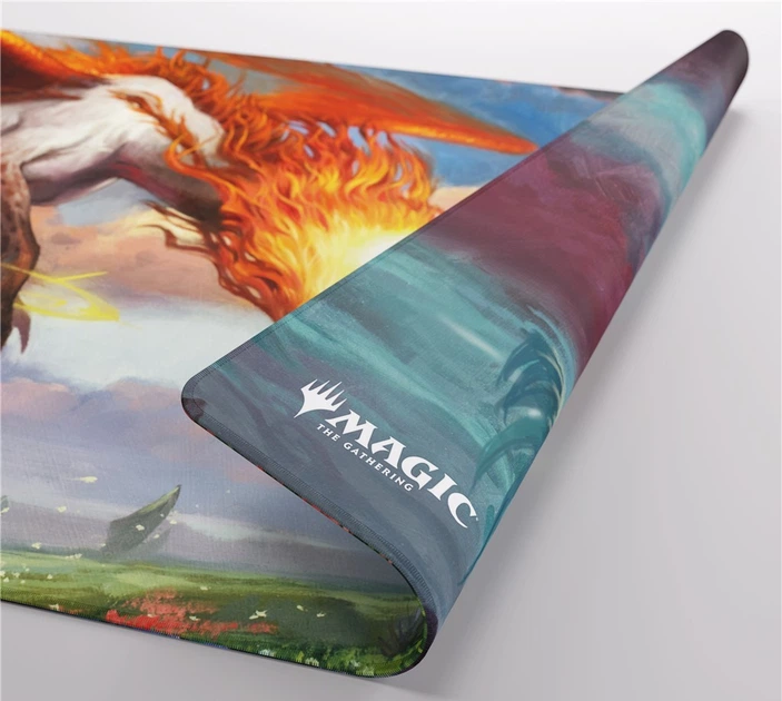 Ігровий килимок Gamegenic Magic the Gathering - Lorwyn Eclipsed - Double-Sided Playmat - Eirdu, Carrier of Dawn/Isilu, Carrier of Twilight (4251715423011) - зображення 5