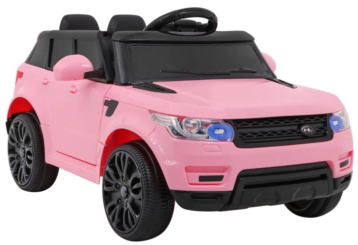 Samochód elektryczny dla dzieci Start Run na akumulator SUV + Pilot + Funkcje bezpieczeństwa Różowy (PA.HL-1638.ROZ) (5903864905557) - obraz 6