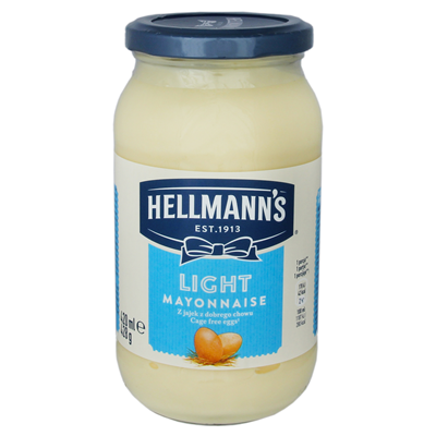 Майонез Light 27% 405мл Hellmann's (8720182108739) - Фото 1 Майонез Light 27% 405мл Hellmann's (8720182108739) - изображение 1