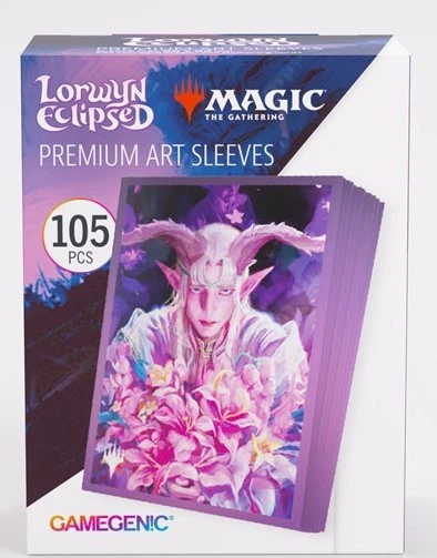 Протектори для карт Gamegenic Magic the Gathering - Lorwyn Eclipsed - Premium Art Sleeves - Dawnhand Eulogist (4251715422717) - зображення 4