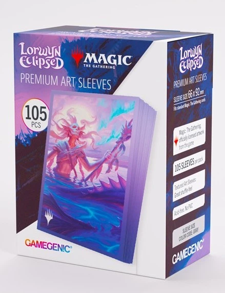 Протектори для карт Gamegenic Magic the Gathering - Lorwyn Eclipsed - Premium Art Sleeves - Eclipsed Merrow (4251715422762) - зображення 5