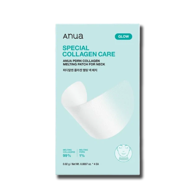 Патчі для шиї із розплавним колагеном та PDRN ANUA PDRN Collagen Melting Patch For Neck - Фото 1 Патчі для шиї із розплавним колагеном та PDRN ANUA PDRN Collagen Melting Patch For Neck - зображення 1