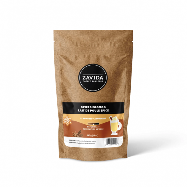 Кава Zavida Spiced Eggnog Coffee "Гоголь-Моголь зі спеціями" Обсмаження Середнє 340г (мелена) - Фото 1 Кава Zavida Spiced Eggnog Coffee "Гоголь-Моголь зі спеціями" Обсмаження Середнє 340г (мелена) - изображение 1