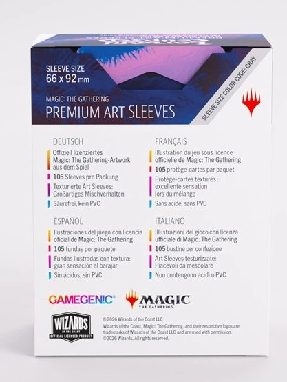 Koszulki na karty Gamegenic Magic the Gathering - Lorwyn Eclipsed - Premium Art Sleeves - Moonshadow (4251715422755) - obraz 5