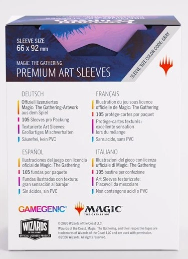 Koszulki na karty Gamegenic Magic the Gathering - Lorwyn Eclipsed - Premium Art Sleeves - Morcants Loyalist (4251715422748) - obraz 5