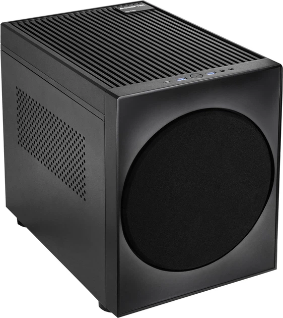 Obudowa Chieftec The Cube Black (CI-03B-OP) - obraz 1