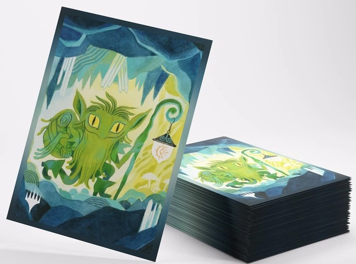 Koszulki na karty Gamegenic Magic the Gathering - Lorwyn Eclipsed - Premium Art Sleeves - Mutable Explorer (4251715422786) - obraz 3