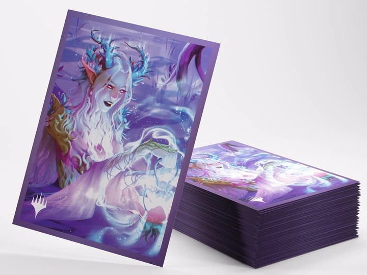 Протектори для карт Gamegenic Magic the Gathering - Lorwyn Eclipsed - Premium Art Sleeves - Twilight Diviner (4251715422779) - зображення 3