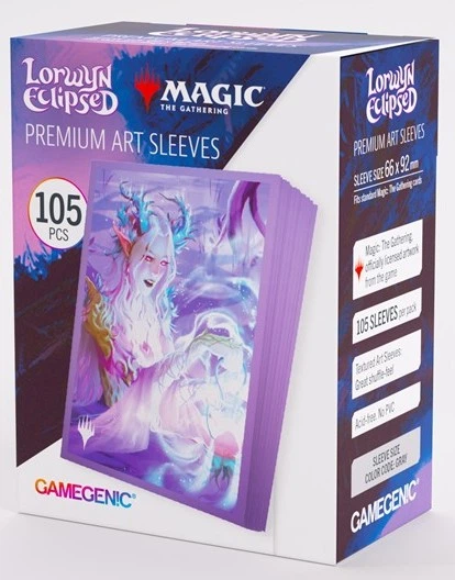 Протектори для карт Gamegenic Magic the Gathering - Lorwyn Eclipsed - Premium Art Sleeves - Twilight Diviner (4251715422779) - зображення 4