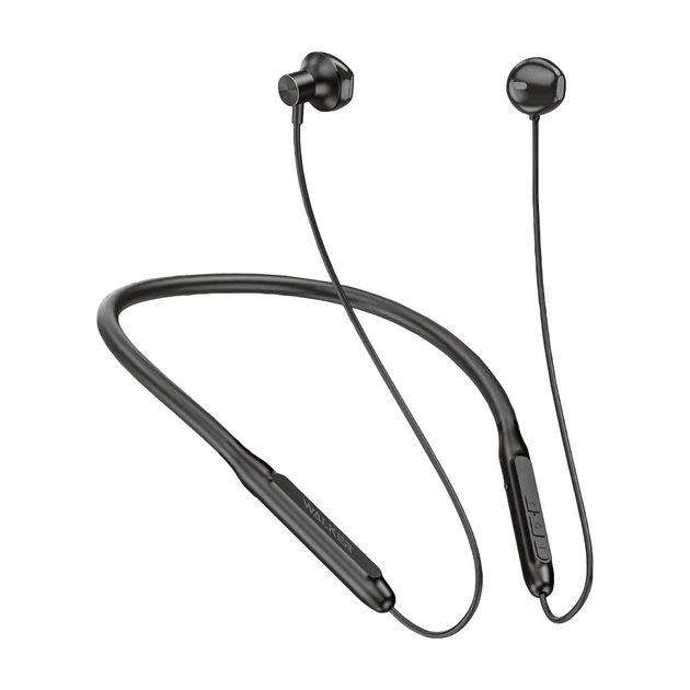 Наушники Bluetooth Walker WBT-23 Sport, беспроводные с микрофоном, до 10 ч работы, черный цвет - изображение 7