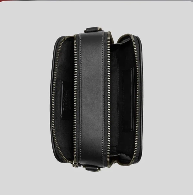 Сумка Coach Wyatt Crossbody In Signature Canvas через плечо кожаная коуч - изображение 2