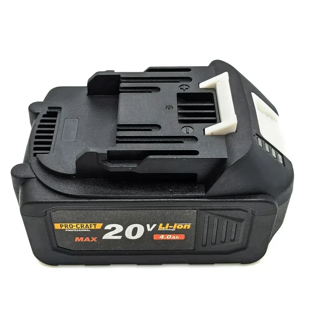 Аккумуляторная батарея Procraft Battery20/4 (20В, 4АГ) подходит на любую технику с посадкой Makita M1 - Фото 5 Аккумуляторная батарея Procraft Battery20/4 (20В, 4АГ) подходит на любую технику с посадкой Makita M1 - изображение 5