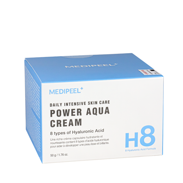 Крем для лица капсульный увлажняющий Medi-Peel Power Aqua Cream с пептидами 50 мл - изображение 3