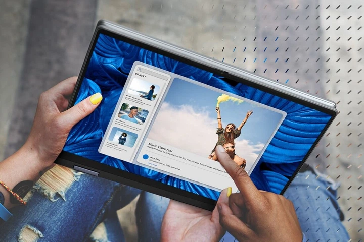 Ноутбук Dell Inspiron 14 2in1 7440 (5397321028024) Silver Blue  - зображення 7