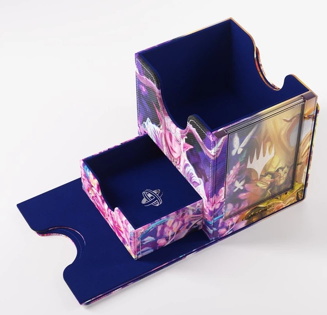 Pudełko na karty Gamegenic Magic the Gathering - Lorwyn Eclipsed - Sidekick PRO 100+ XL - Morcants Loyalist/Dawnhand Eulogist (4251715423073) - obraz 3