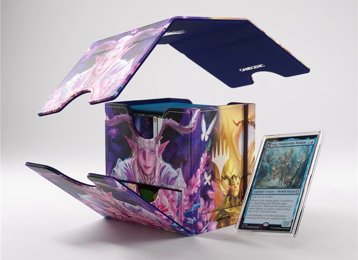 Pudełko na karty Gamegenic Magic the Gathering - Lorwyn Eclipsed - Sidekick PRO 100+ XL - Morcants Loyalist/Dawnhand Eulogist (4251715423073) - obraz 4