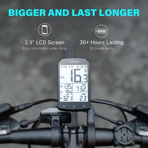 Велокомпьютер Cycplus M1 с GPS, ANT, Bluetooth 5.0 - изображение 4
