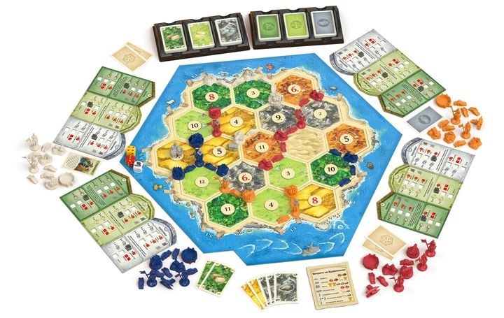 Настільна гра CATAN. Міста й лицарі (Cities & Knights) (українське видання) - Фото 3 Настільна гра CATAN. Міста й лицарі (Cities & Knights) (українське видання) - зображення 3