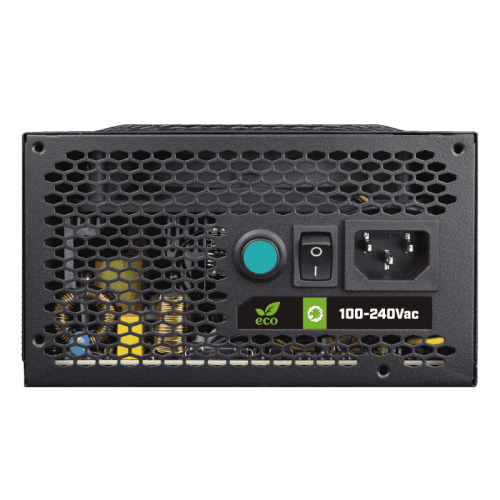 Блок живлення 800 Вт, GameMax VP-800, Black, 80+ Bronze, Active PFC, 12 см, 3xMolex / 6xSATA / 2x2+6-pin / 1x4+4-pin / 1x20+4-pin, захист OVP / UVP / OCP / OLP / OPP / SCP - изображение 3