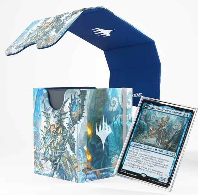 Pudełko na karty Gamegenic Magic the Gathering - Lorwyn Eclipsed - Sidekick PRO 100+ XL - Sygg, Wanderwine Wisdom/Sygg, Wanderbrine Shield (4251715423059) - obraz 3