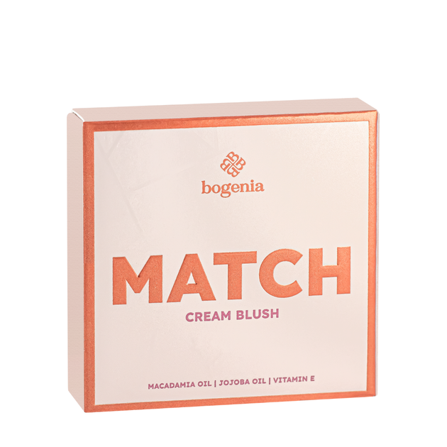 Румяна кремовые Bogenia Match Cream Blush (BG634), 04 Розовый - изображение 3
